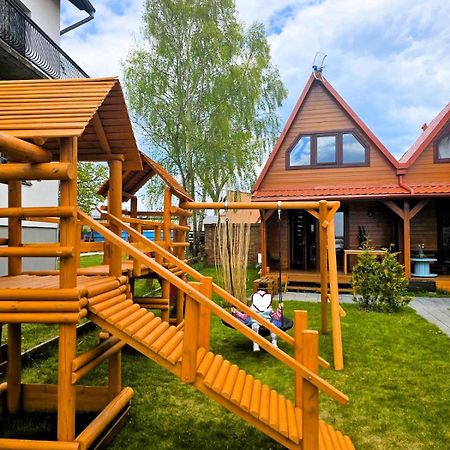 Domki Drewniane Zielona Leba Łeba Exterior foto